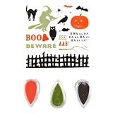 51ot4Y 3m5L. SL160  Martha Stewart Crafts Halloween Friends Stamp & Ink Set By The Package