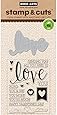 Hero Arts DC175 Love Stamp and Cut Craft Supplies