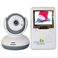 Best View Handheld Wireless 2.4 GHz Color Video Digital Baby Monitor with 2.4' Screen, IR Night Vision, 2 Way Talking, Zoom, and 360° Rotation