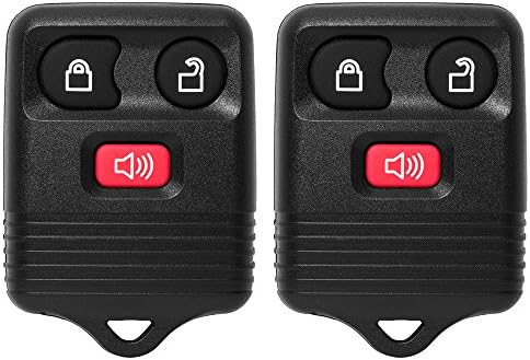 2 NEW Key Shell For Ford Keyless Entry Remote Key 3 Buttons No Chips Inside FCC ID CWTWB1U331