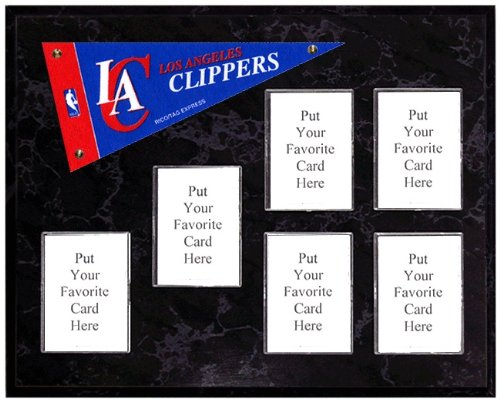 Los Angeles Clippers Mini Pennant Plaque (No Cards)