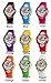 Oyang LED Waterproof 100m Sports Digital Watch for Children Girls Boys (Red)