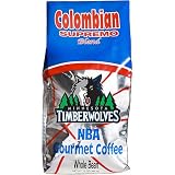 Top Shelf Coffee Minnesota Timberwolves Regular Whole Bean Gourmet Coffee - 2 Pack