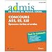 Concours ASS, ES, EJE : Epreuves �crites et orales