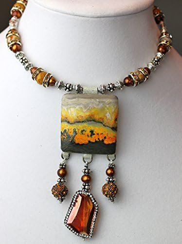 Bumble Bee Jasper necklace