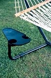 Pawleys Island TBLBKTX Steel Hammock Table - Black