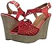 Qupid Women's Clemence-93 Wedge Sandal