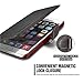 iPhone 6 Case, Verus [Layered Dandy][Black] - [Premium Leather Wallet][Slim Fit][Card Slot] For Apple iPhone 6 4.7