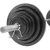 Body Solid OSC300S Cast Olympic Set With Chrome Bar