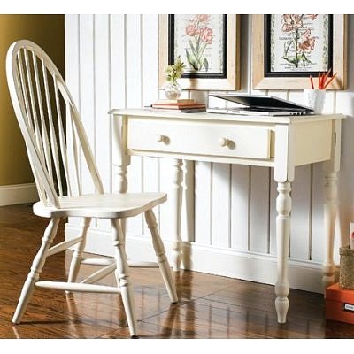 Carolina Cottage Antique Black Finish Bella Writing Desk