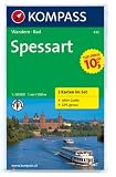 Spessart 1 : 50 000: Wanderkarten-Set mit Aktiv Guide in der Schutzh&uuml;lle - GPS-genau - 