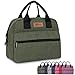 HOMESPON Insulated Lunch Bag Lunch Box Cooler Tote Box Cooler Bag Lunch Container for Women/Men/Work/Picnic (large green)