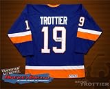 Bryan Trottier Autographed/Hand Signed New York Islanders Blue Jersey