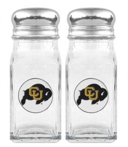 Buy Colorado Buffaloes Glass Salt and Pepper Shakers by FansEdge