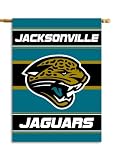 NFL Jacksonville Jaguars 2-Sided 28-by-40-Inch House Banner