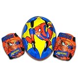 Spiderman Toddler Helmet and Packs Combo Pack