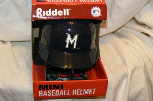 MLB Mini Batters Helmet Milwaukee Brewers