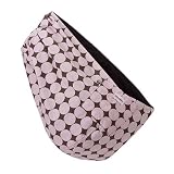 Peanut Shell Baby Sling - Retro Pink