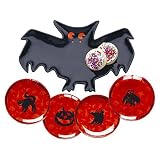 Boston Warehouse Haunted House Plate and Platter Set