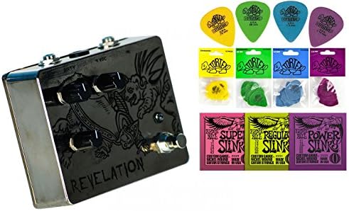 Black Arts Toneworks Revelation Fuzz SuperBass Version	Bundle - 2 Items: Ernie Ball Guitar Strings, 1 Dozen Dunlop Tortex Picks