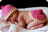 Cupcake Hat and Bum Cover Crochet Pattern (Hat and Bum Cover Series)