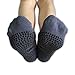 Non Slip Skid Socks with Grips, For Hospital Rehab, Traveling, Yoga, Pilates, Barre, Martial Arts, Trampoline, Fitness, Home Use, For Women, Men, YogaAddict, Grey - Size M/L