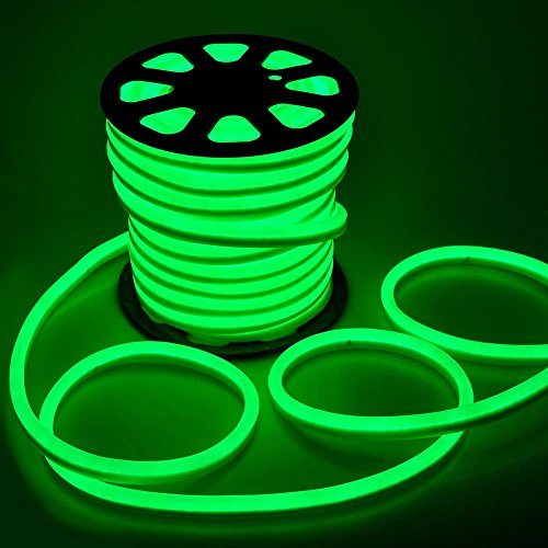 150ft 110V Cool White/Red/Blue/Green Flex LED Neon Rope Light Indoor Outdoor Holiday Valentine Party Decorative Lighting