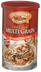 Country Choice Organic Multi Grain Hot Cereal, 18-Ounce Canisters (Pack of 6)