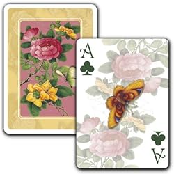 Asian Botanicals - Single Deck Playing Cards