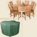 108 Round Patio Set Cover: polyethylene (33 high)
