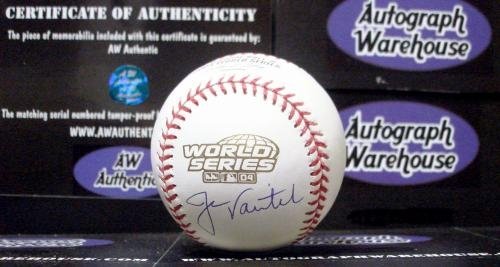 Jason Varitek Autographed/Hand Signed 2004 World Series Baseball (Boston Red Sox)