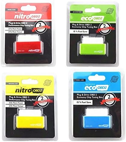 4PCS Plug and Drive NitroOBD2/EcoOBD2 Economy Chip Tuning Box for Benzine/Diesel Cars Promotion price