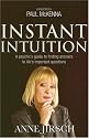 Instant Intuition