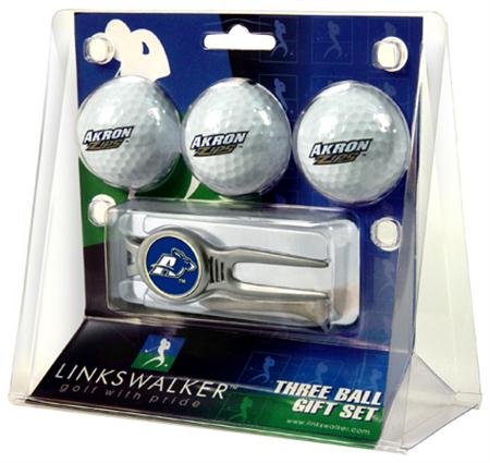 Akron Zips Ua Ncaa Kool Tool 3 Golf Ball Gift Packs