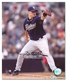 Jake Peavy San Diego Padres Autographed 8x10 Photograph with 2007 NL Cy Inscription