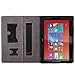 MoKo Nokia Lumia 2520 Case - Slim Folding Cover Case for Nokia Lumia 2520 10.1 Inch Microsoft Windows RT 8.1 Tablet, BLACK (with Smart Cover Auto Wake / Sleep)