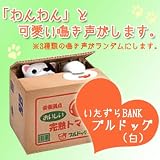 いたずらBANK ブルドッグ 白