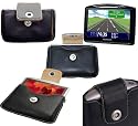 Ledertasche TomTom von Spartechnik: Tasche f&uuml;r TOM TOM der Serien GO 520 530 720 730 920 930 Traffic XL Regional Europe und der Serien 22 ONE XL HD, 31 30, LIVE IQ Routes Europe ... siehe Beschreibung
