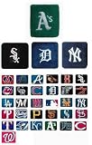 Wrist Band w / MLB Team Logo(Price/dozen), Wristbands, Sweatbands