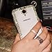 Extreme Deluxe Bling Diamante Clear Crystal Case for Samsung Galaxy S4 IV i9500 Phone