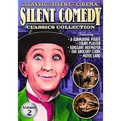 Silent Comedy Classics Collection, Volume 2: 5 Classic Shorts (A Submarine Pirate (1915) / Court Plaster (1924) / Sgt. Hofmeyer (1914) / The Grocery Clerk (1920) / Movie Land (1926)