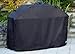 Patio Armor SF40268 60-Inch Premium Medium Grill Cover, Black