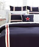 Tommy Hilfiger American Classics Solid Bedding in Crescent Navy