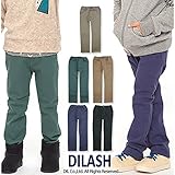 (ディラッシュ) DILASH 秋'15 ５色ストレッチツイル細身ストレートパンツ 140 グリーン
