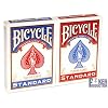 BICYCLE "Blue & Red": 2 Jeux-Format : Poker-Index : 2/regular
