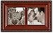 Cottage Garden Photo Frame Lid Woodgrain Petite Music Box Plays Wonderful World