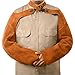Steiner 92181 Sleeves, Weld-Rite Premium Brown Split Cowhide, 23-Inch