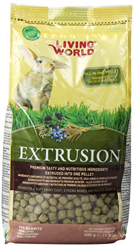Living World Rabbits Extrusion Diet, 1.3-Pound