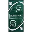 Michigan State Spartans Fiber Reactive Pool/Beach/Bath Towel (Team Color)