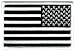 American Flag Embroidered Patch Reversed Black White United States of America Subdued Military Uniform Emblem